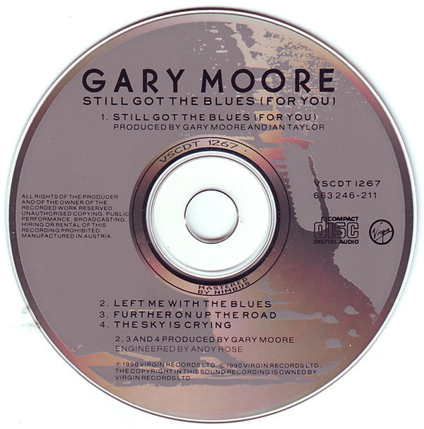 Gary Moore : Still Got The Blues (For You) (CD, Single)