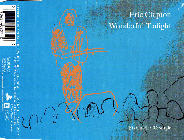 Eric Clapton : Wonderful Tonight (CD, Single)