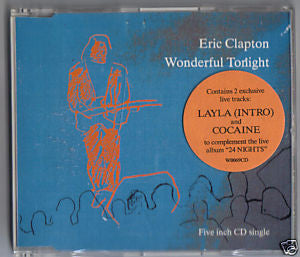 Eric Clapton : Wonderful Tonight (CD, Single)