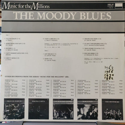 The Moody Blues : The Moody Blues (LP, Album, RE)