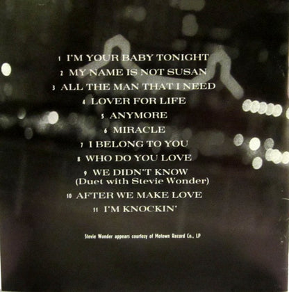 Whitney Houston : I'm Your Baby Tonight (CD, Album)