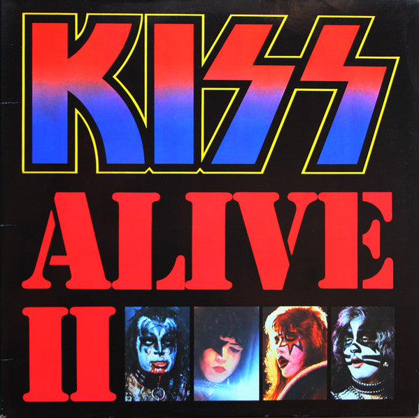 Kiss : Alive II (2xLP, Album, Gat)