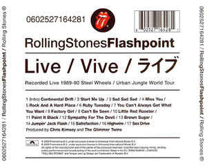 The Rolling Stones : Flashpoint (CD, Album, RE, RM)