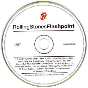 The Rolling Stones : Flashpoint (CD, Album, RE, RM)