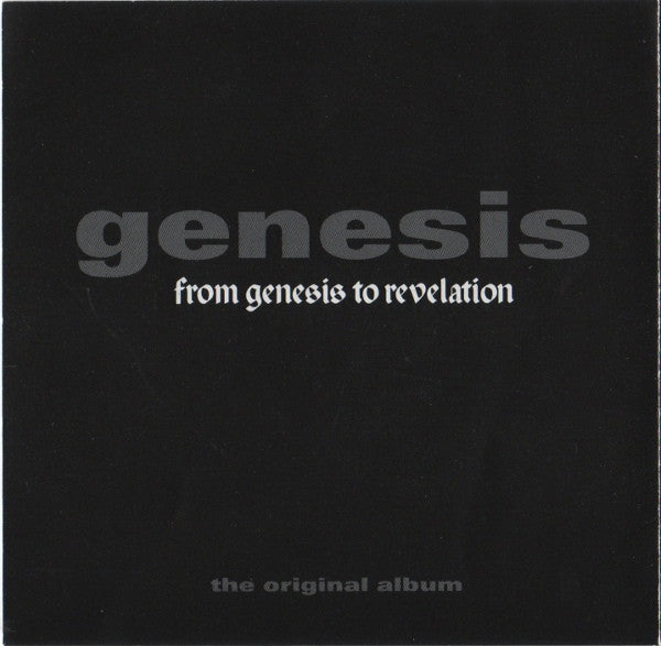 Genesis : From Genesis To Revelation (CD, Album, Mono, RE)