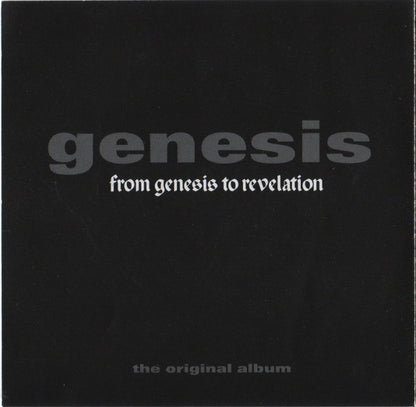 Genesis : From Genesis To Revelation (CD, Album, Mono, RE)