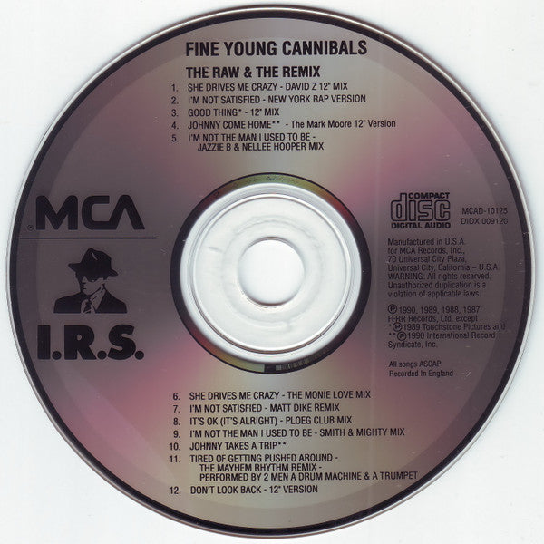 Fine Young Cannibals : The Raw & The Remix (CD, Comp)