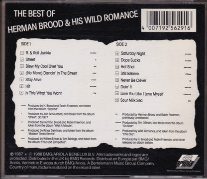 Herman Brood & His Wild Romance : The Best Of Herman Brood & His Wild Romance (CD, Comp, RE)