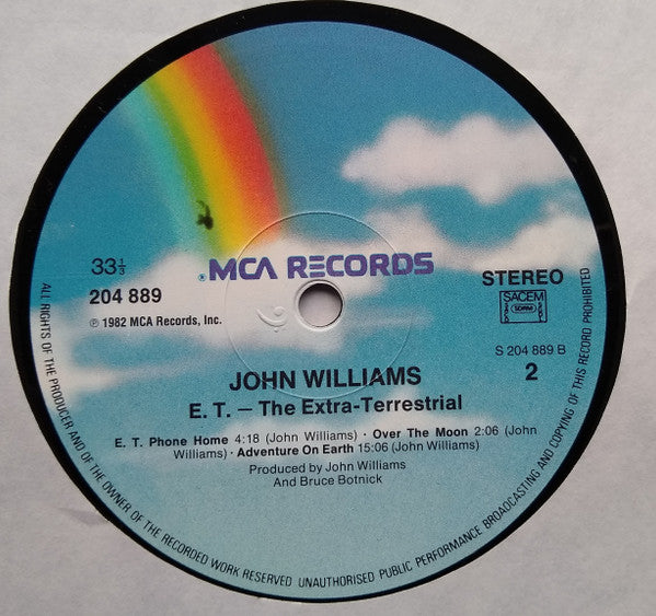 John Williams (4) : E.T. L'Extra-Terrestre (Bande Originale Du Film) (LP, Album, Hyp)