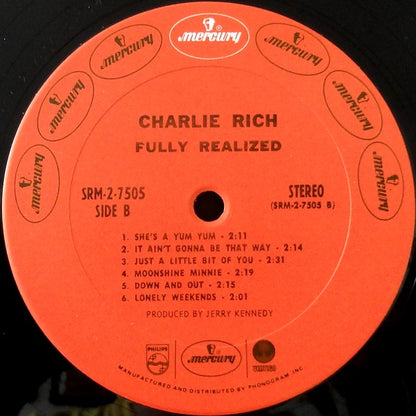 Charlie Rich : Fully Realized (2xLP, Comp, Gat)