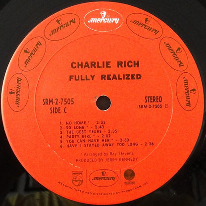 Charlie Rich : Fully Realized (2xLP, Comp, Gat)