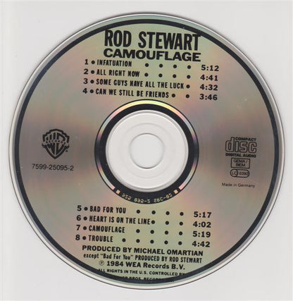 Rod Stewart : Camouflage (CD, Album, WME)