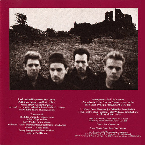 U2 : The Unforgettable Fire (CD, Album)