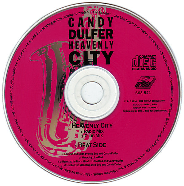 Candy Dulfer : Heavenly City (CD, Maxi)