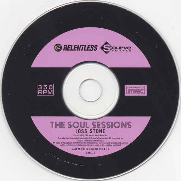 Joss Stone : The Soul Sessions (CD, Album, EMI)