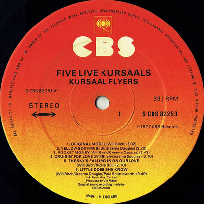 Kursaal Flyers : Five Live Kursaals (LP, Album)