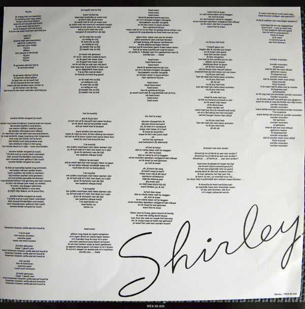 Shirley* : Shirley (LP, Album, Mono)