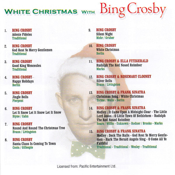 Bing Crosby : White Christmas With Bing Crosby (CD, Album, Comp)