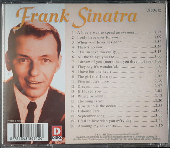 Frank Sinatra : 20 Great Love Songs (CD, Comp)