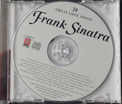 Frank Sinatra : 20 Great Love Songs (CD, Comp)