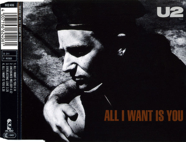 U2 : All I Want Is You (CD, Single)