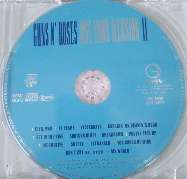 Guns N' Roses : Use Your Illusion II (CD, Album, RE)