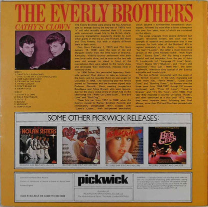 The Everly Brothers* : Cathy's Clown (LP, Comp)