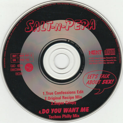 Salt-N-Pepa* : Let's Talk About Sex! (CD, Single)