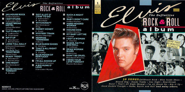 Elvis Presley : The Definitive Rock & Roll Album (CD, Comp, RE)