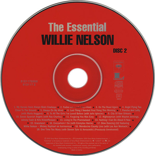 Willie Nelson : The Essential Willie Nelson (2xCD, Comp)