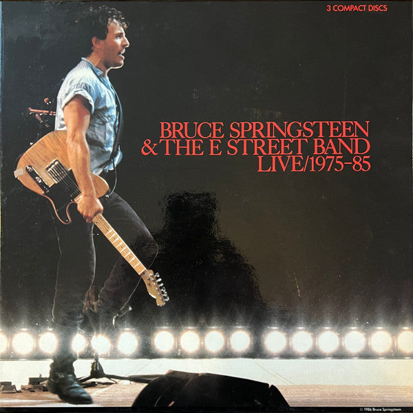 Bruce Springsteen & The E-Street Band : Live/1975-85 (3xCD, Album, RE)