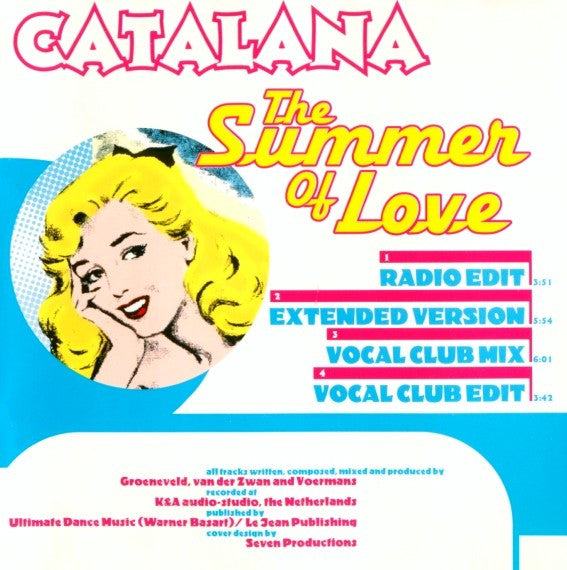 Catalana : The Summer Of Love (CD, Maxi)