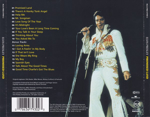 Elvis Presley : Promised Land (CD, Album, RE, RM)