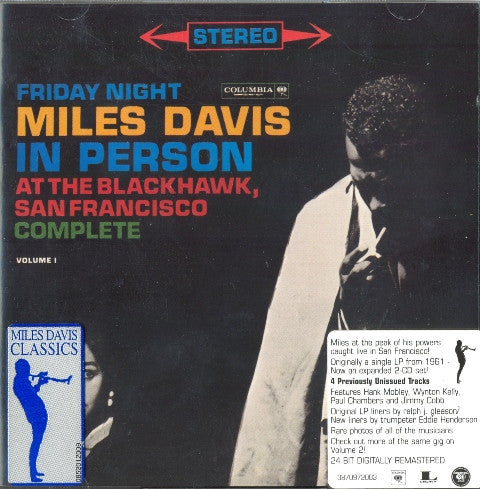 Miles Davis : In Person, Friday Night At The Blackhawk, San Francisco, Complete (Volume I) (2xCD, Album, RM)