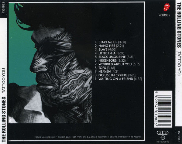 Rolling Stones* : Tattoo You (CD, Album, RE)