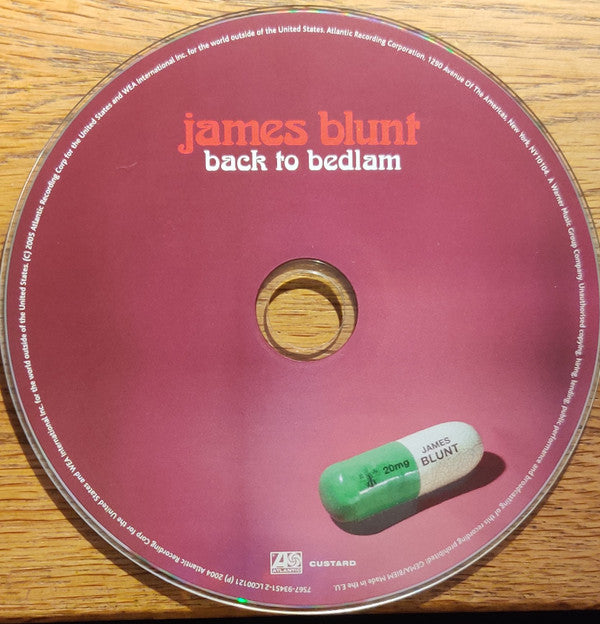 James Blunt : Back To Bedlam (CD, Album, RE)