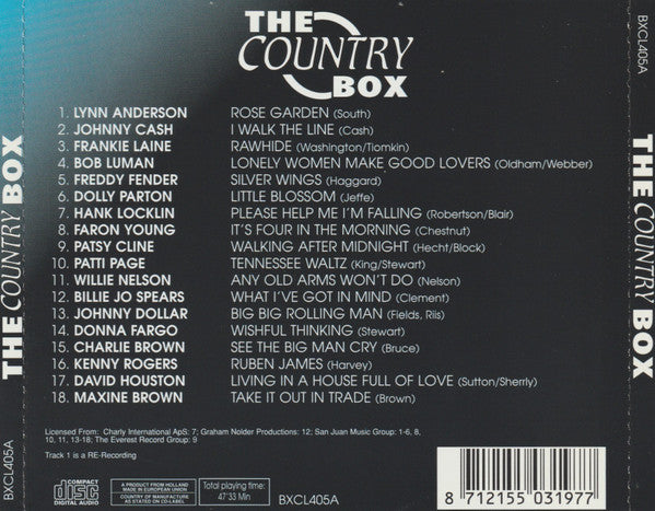 Various : The Country Box - CD1 (CD, Comp)