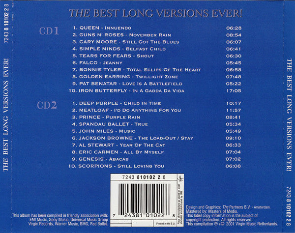 Various : The Best Long Versions Ever! (2xCD, Comp)