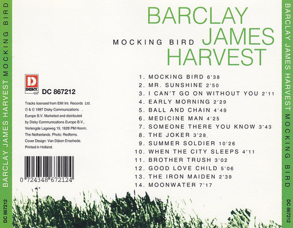 Barclay James Harvest : Mocking Bird (CD, Comp)