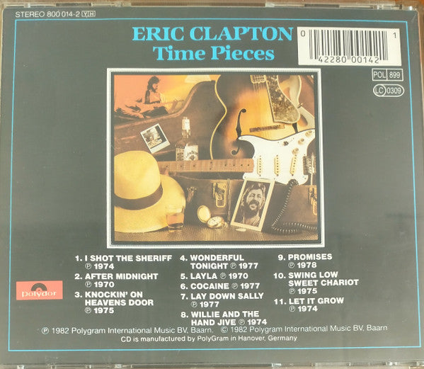 Eric Clapton : Time Pieces - The Best Of Eric Clapton (CD, Comp, RE)