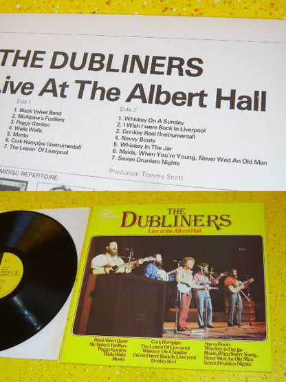 The Dubliners : Live At The Albert Hall (LP, Album, RE)