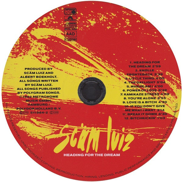 Scäm Luiz : Heading For The Dream (CD, Album)