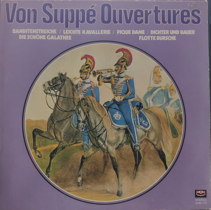 The Monte Carlo Light Symphony Orchestra, Hans Carste : Von Suppé Ouvertures (LP, Album, RE)