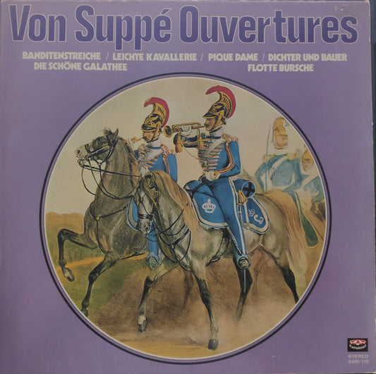 The Monte Carlo Light Symphony Orchestra, Hans Carste : Von Suppé Ouvertures (LP, Album, RE)