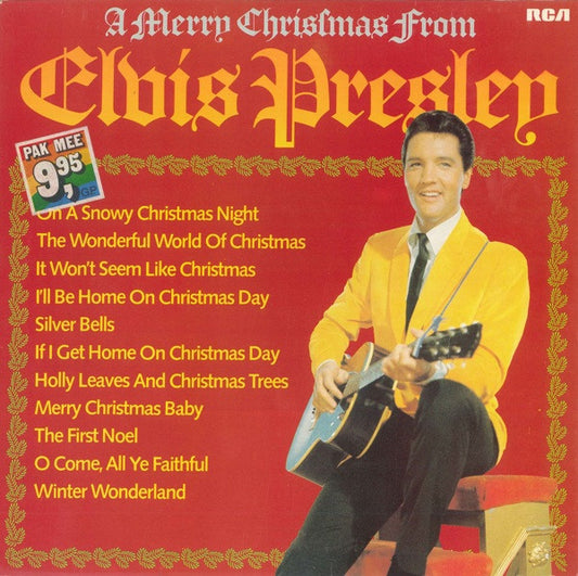 Elvis Presley : A Merry Christmas From Elvis Presley (LP, Album)