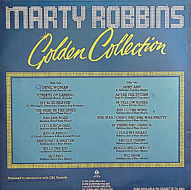 Marty Robbins : Golden Collection (LP, Comp, RE)