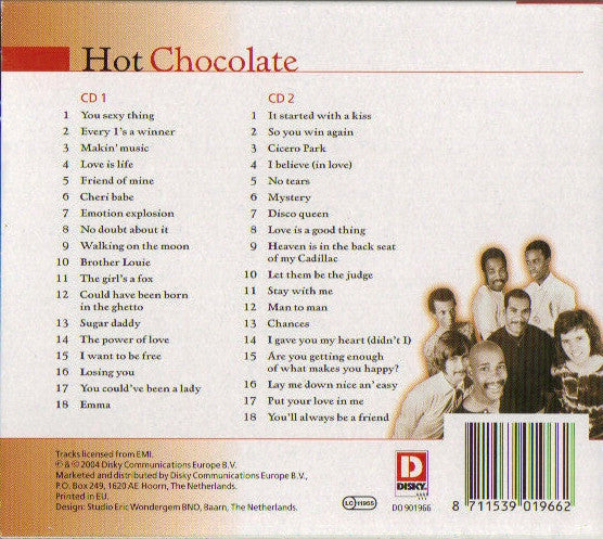 Hot Chocolate : Simply The Best (2xCD, Comp)