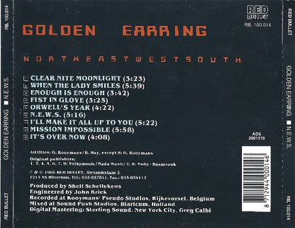 Golden Earring : N.E.W.S. (CD, Album, RE)