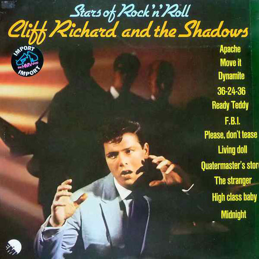 Cliff Richard And The Shadows* : Stars Of Rock 'n' Roll (LP, Comp)