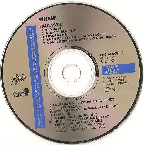 Wham! : Fantastic (CD, Album, RE)